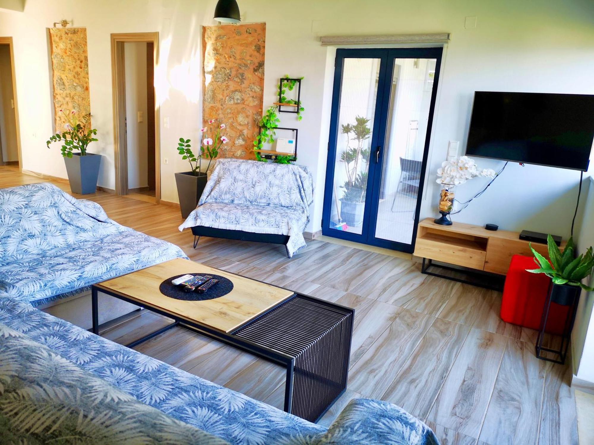 Spacious Maistrali Villa, Private Pool & Garden Rodakino Eksteriør billede