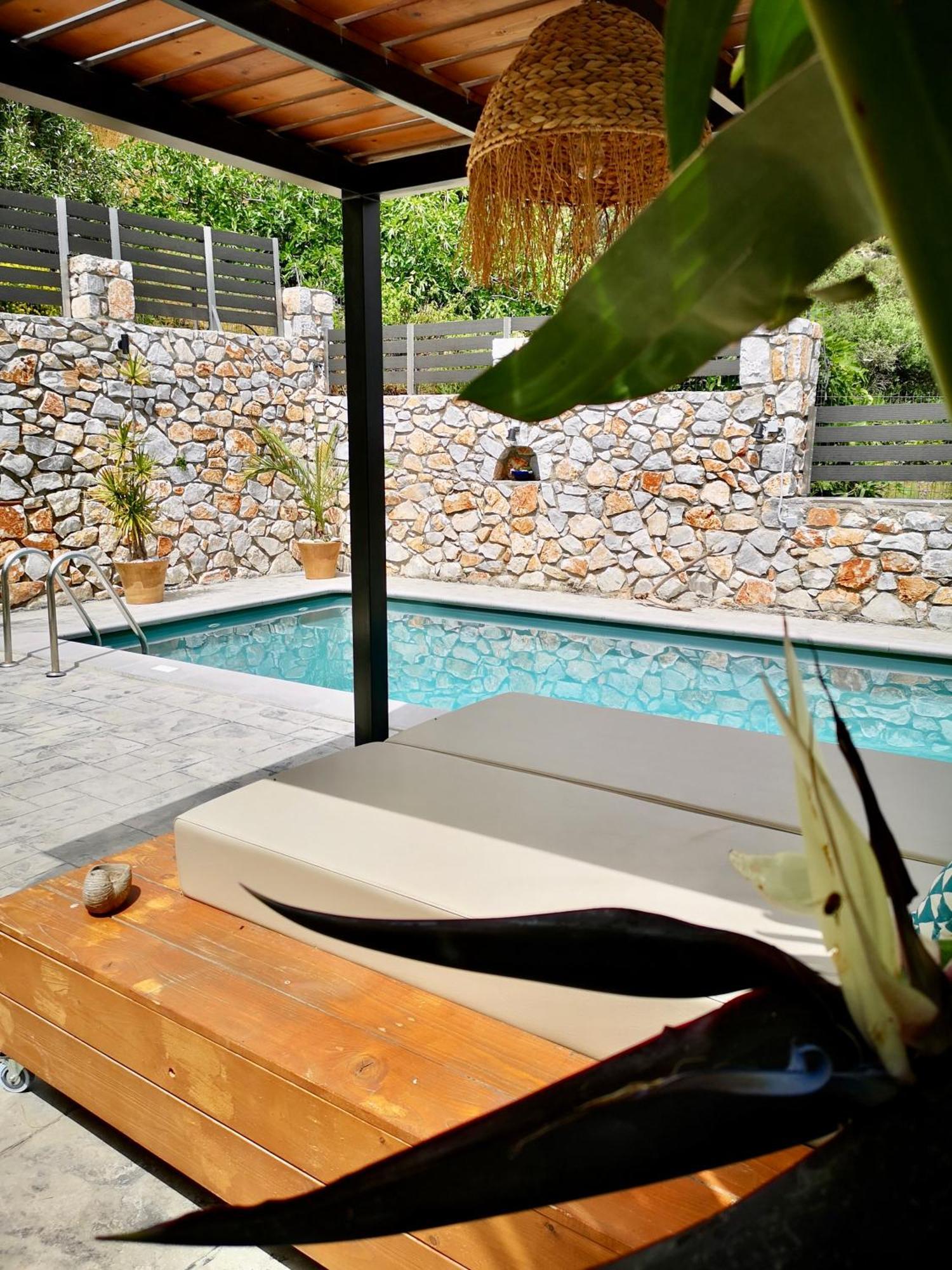 Spacious Maistrali Villa, Private Pool & Garden Rodakino Eksteriør billede