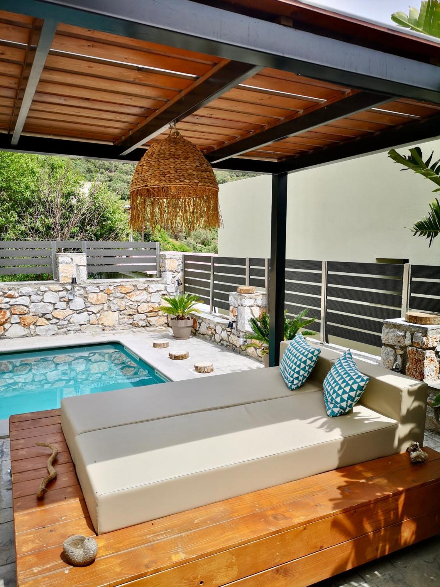 Spacious Maistrali Villa, Private Pool & Garden Rodakino Eksteriør billede