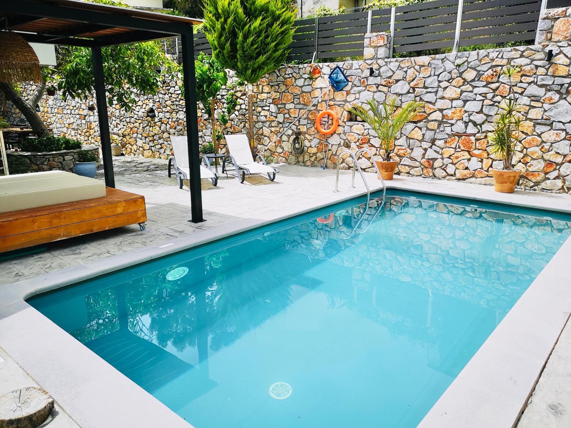 Spacious Maistrali Villa, Private Pool & Garden Rodakino Eksteriør billede